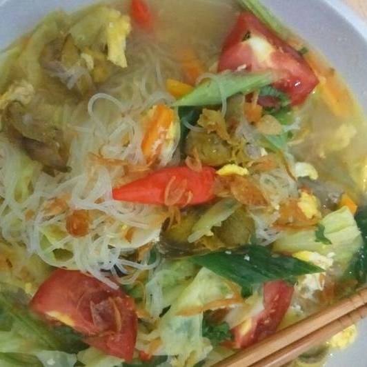 Bihun Rebus Ayam Baso