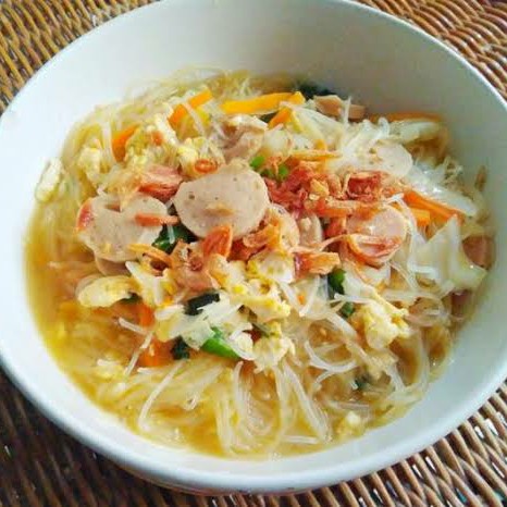 Bihun Telur Kuah