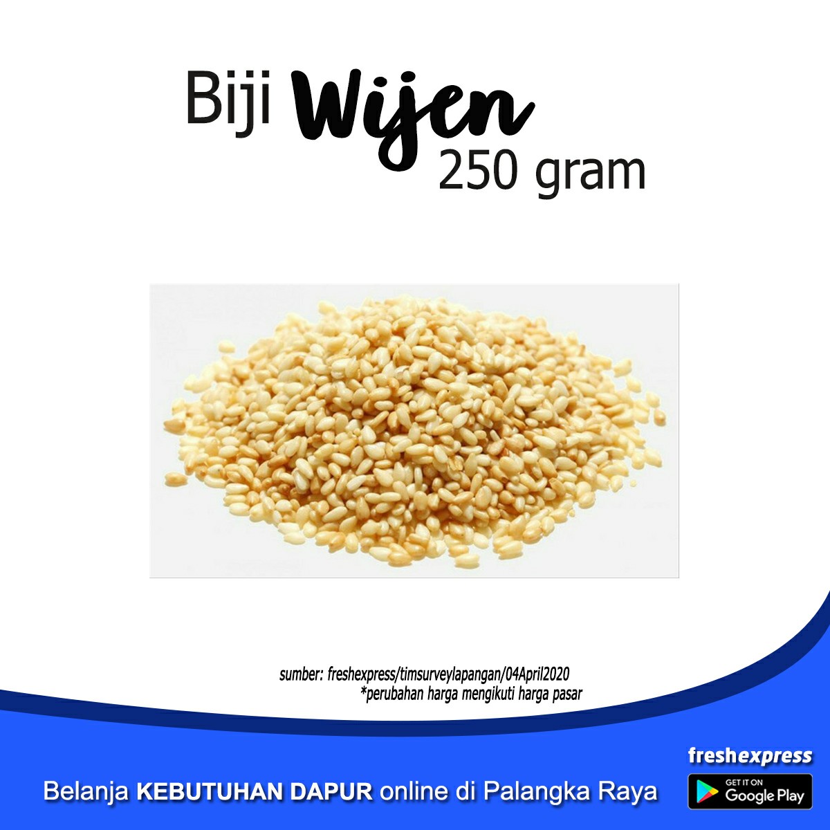 Biji Wijen 250 gram