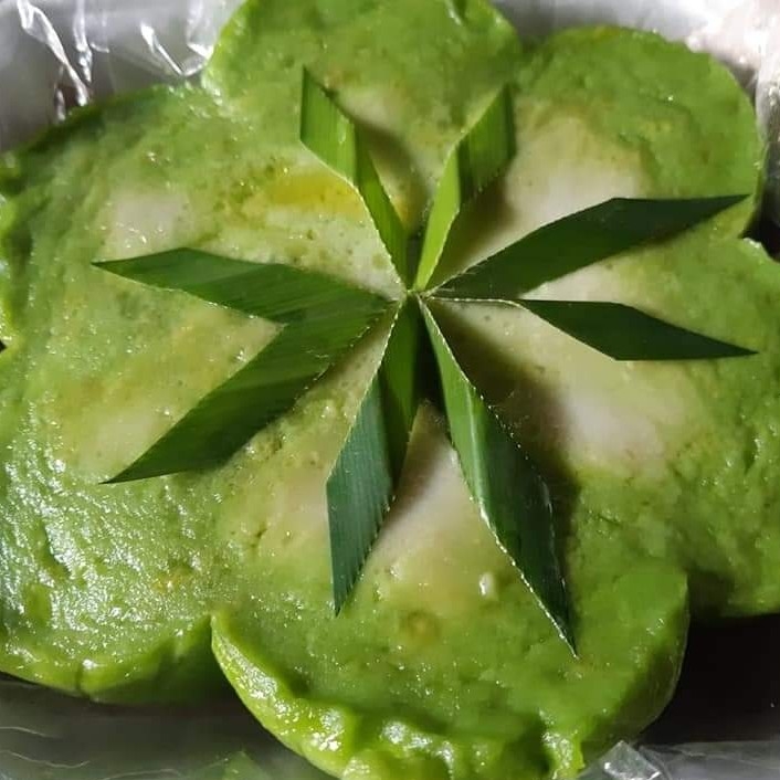Bingka Kukus Pandan Kecil