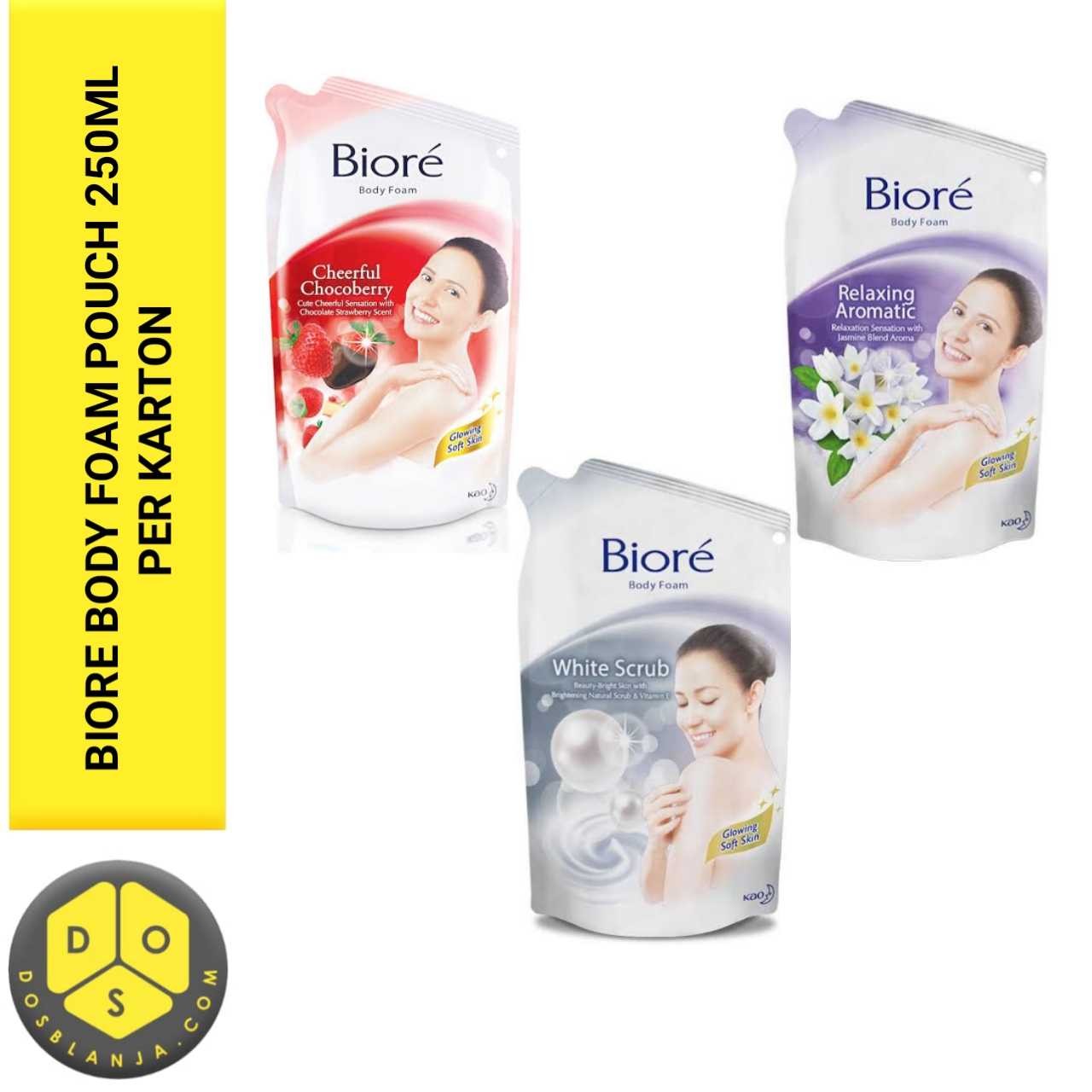 Biore Bidy Foam Pouch 250 Ml