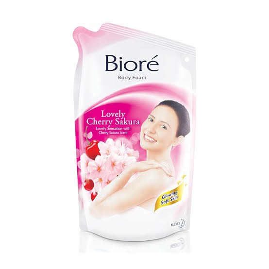 Biore Body Foam  Lovely Cherry Sakura 250 Ml