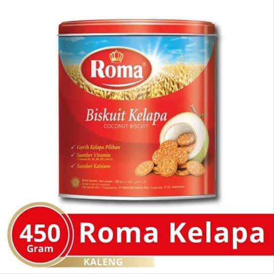Biskuit Roma Kelapa Kaleng