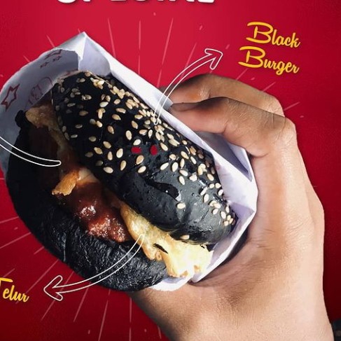 Black Burger Sosis