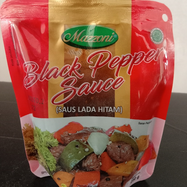Black Pepper Sauce 250gr