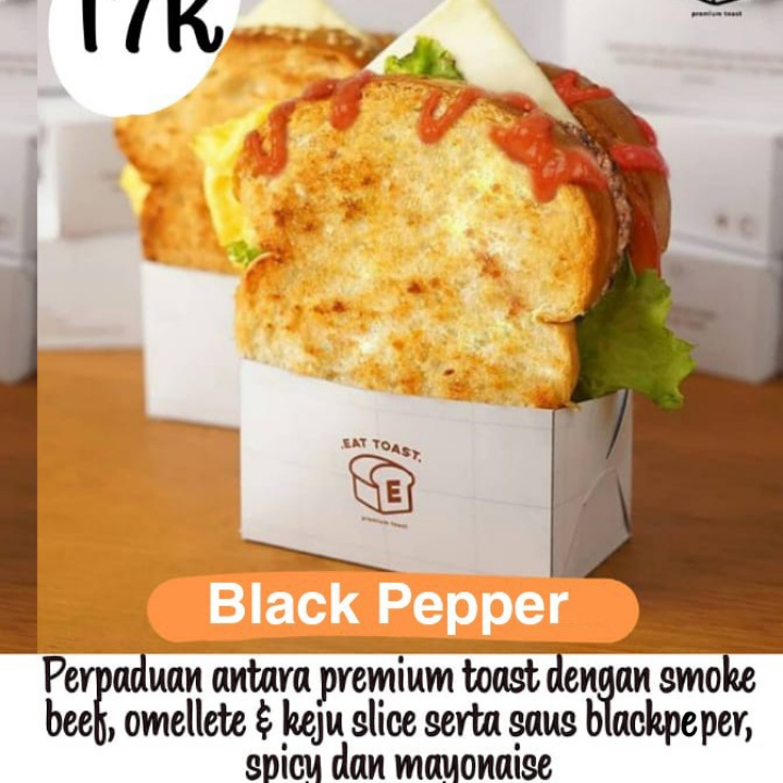 Black Pepper Toast