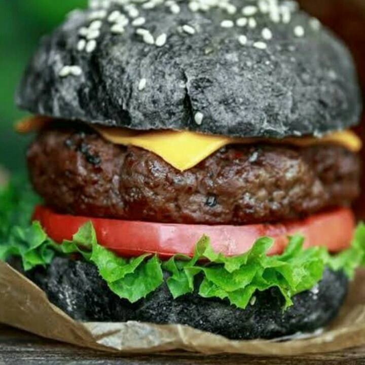 Black Single Beef keju