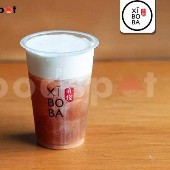 Black Tea Macchiato