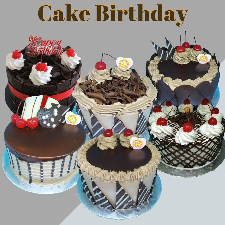 Blackporest Chocolate 16x16 bulat standar