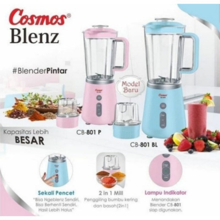 Blender 2IN1 Cosmos CB-801 3
