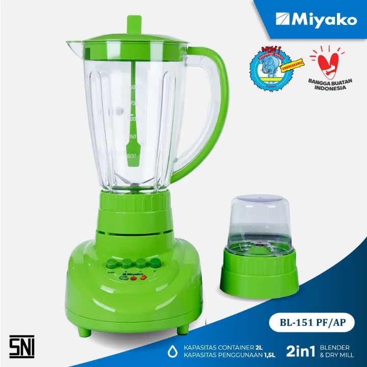 Blender Plastik Miyako BL-151PFAP