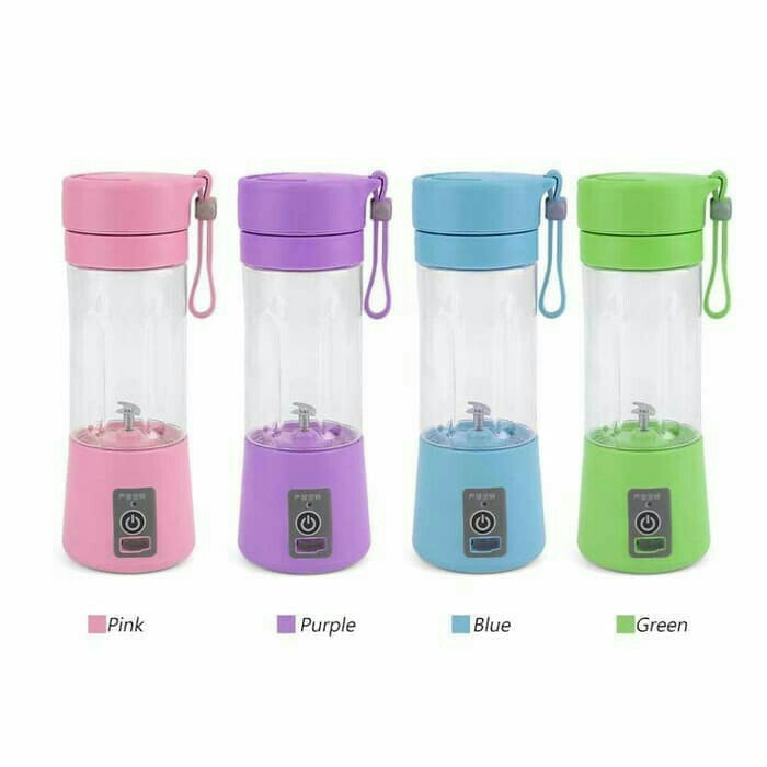 Blender Portable Juice Rechargeable Blender 4 Mata Pisau 4