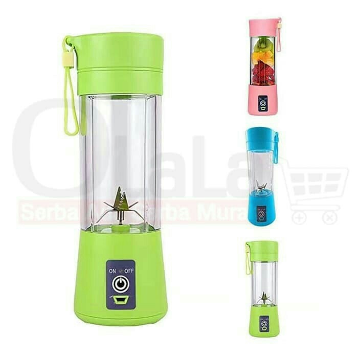 Blender Portable Juice Rechargeable Blender 4 Mata Pisau 5