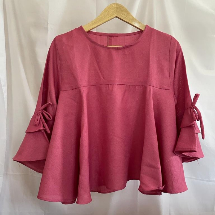 Blouse Crop Top 2