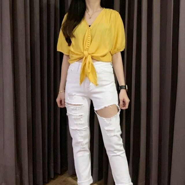 Blouse Hanny Mustard