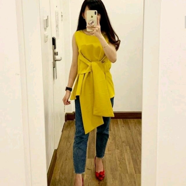 Blouse Serina Mustard