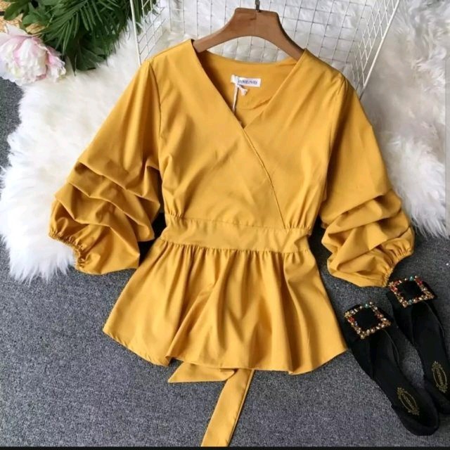 Blouse Shylla Mustard