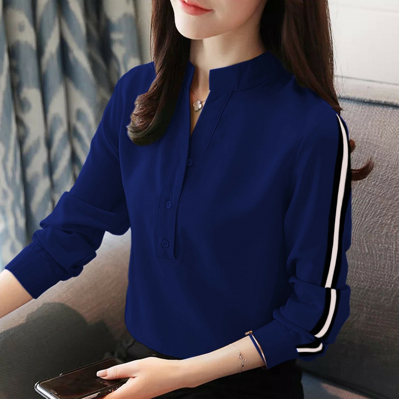 Blouse Viviansu Navy