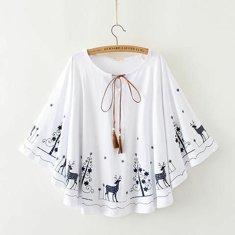 Blouse kawaii Christmas