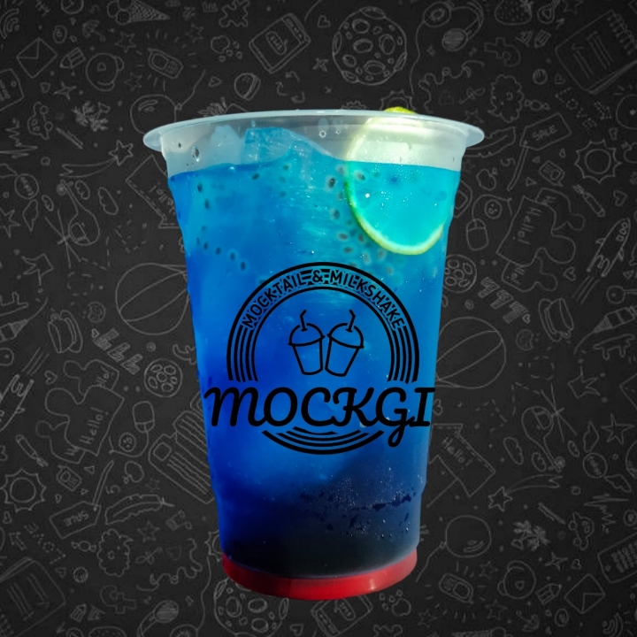 Blue Blood Mocktail