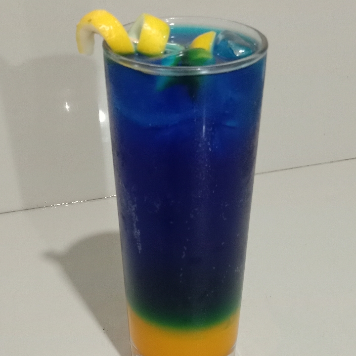 Blue Sky Orange