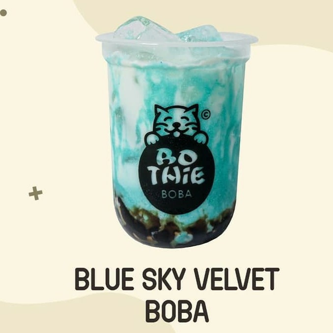 Blue Sky Velvent Boba