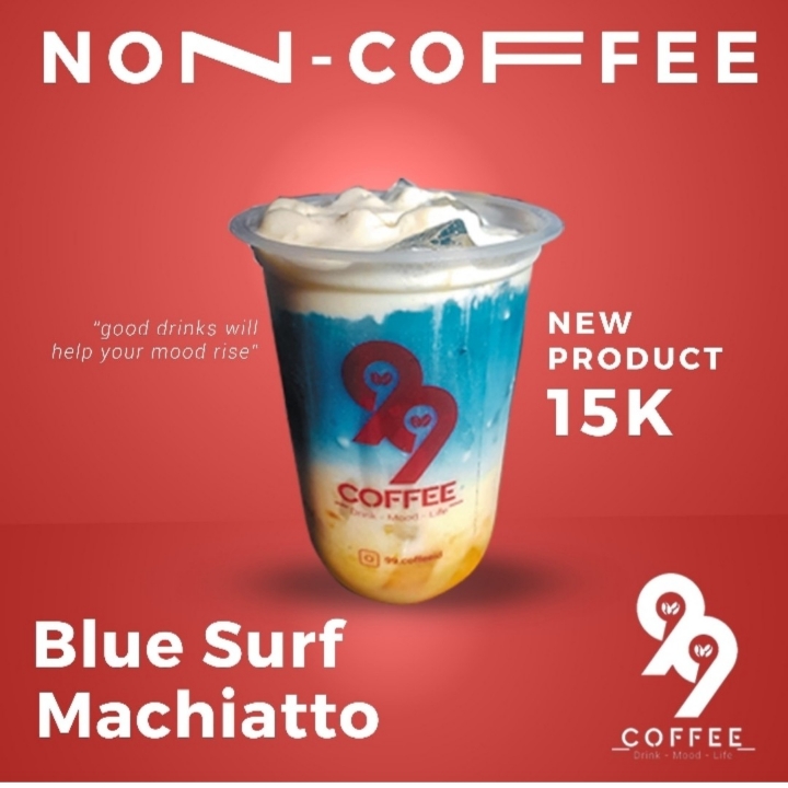 Blue Surf Machiatto