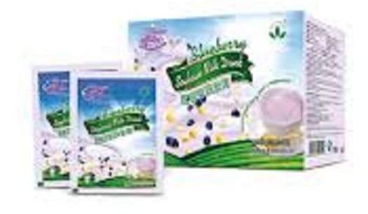 Blueberry Soybean Milk Drink