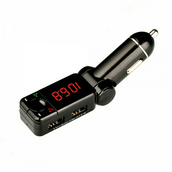 Bluetooth Car Charger dengan Handsfree FM Transmitter -  OMSCJ6BKL D10