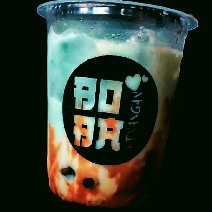 Boba Babel gum Pakai Toping