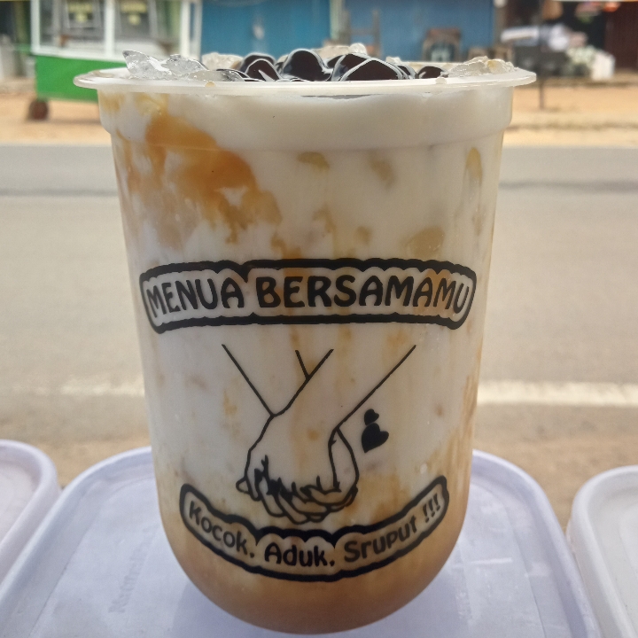 Boba Drink Vanila Latte