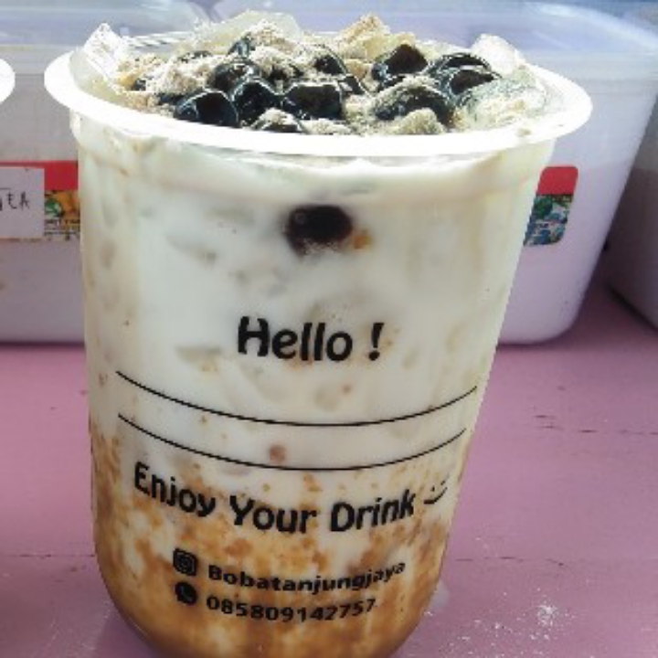 Boba Drink Cappucino