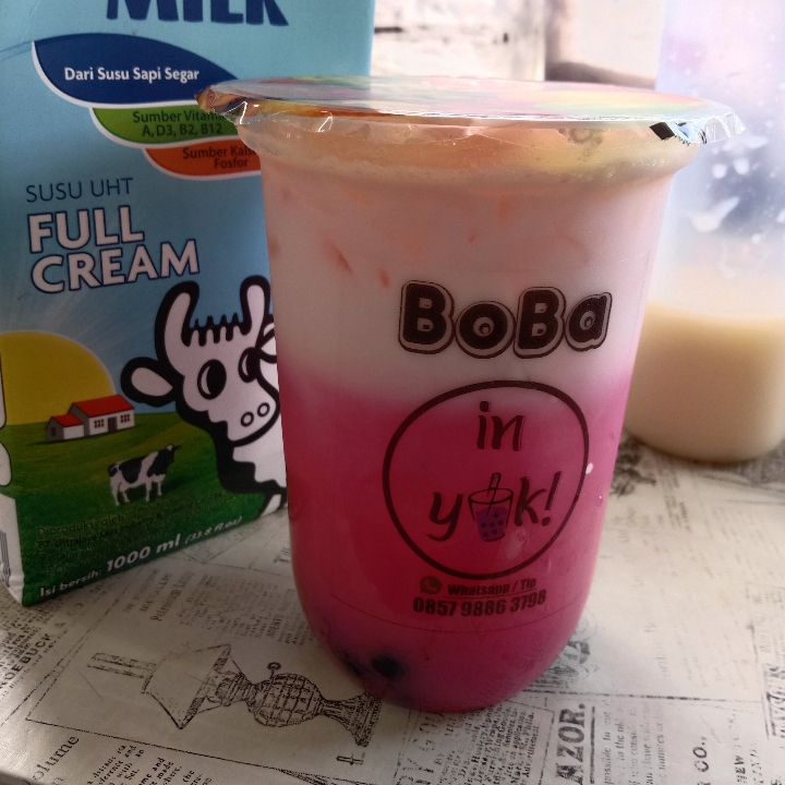 Boba Milk Strawberry