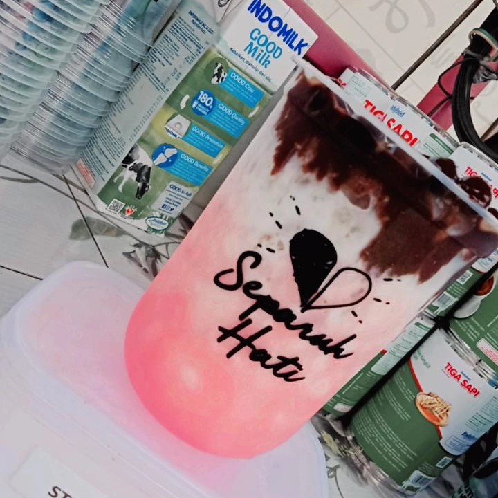 Boba Stawberi Mix Choco