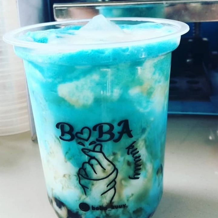 Boba Vanila Blue
