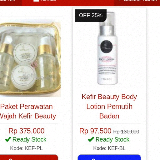 Body Lotion Pemutih Tubuh