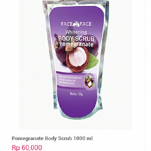 Body Scrub 1000gr 1kg