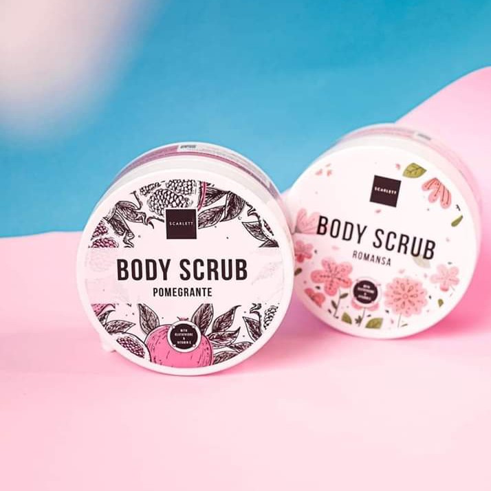 Body Scub Atau Lulur Scarlet