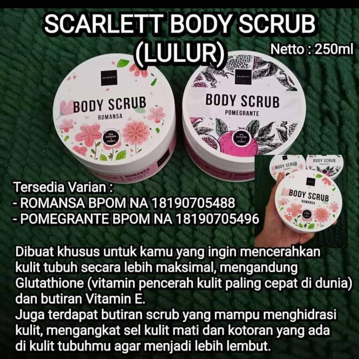 Body scrub Scarlett