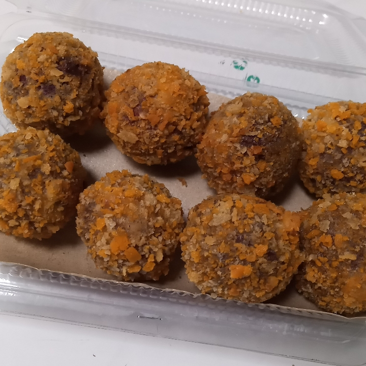 Bola Bola Ubi Ungu Crispy