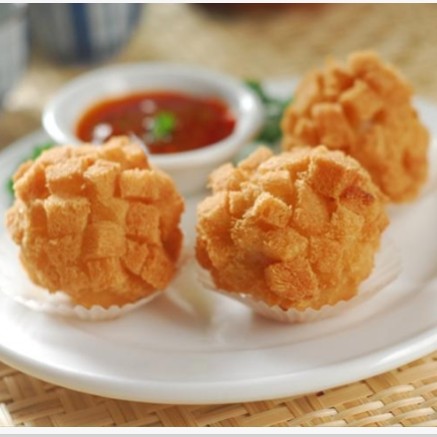 Bola Bola Udang Isi 20 Kukus Dan Goreng