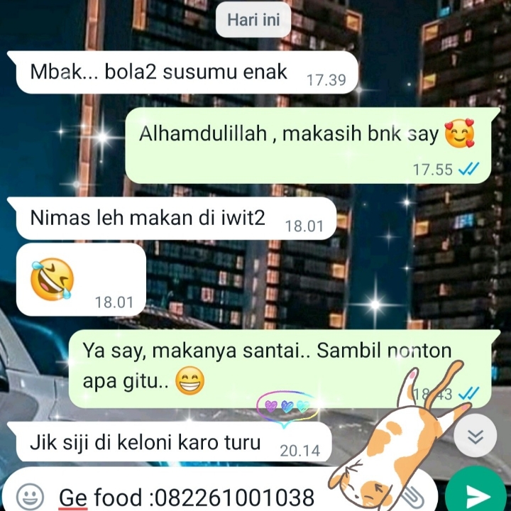 Bola Susu Mandi 3