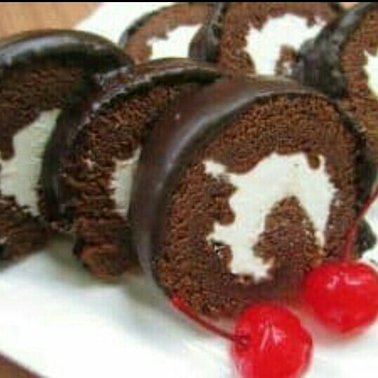 Bolu Gulung Coklat