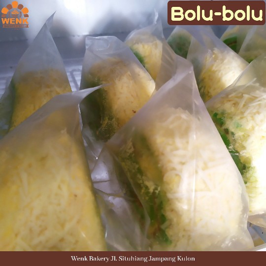 Bolu Gulung Pandan Slice