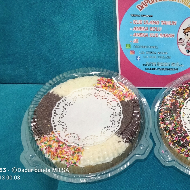 Bolu Jadul Topping 22cm 