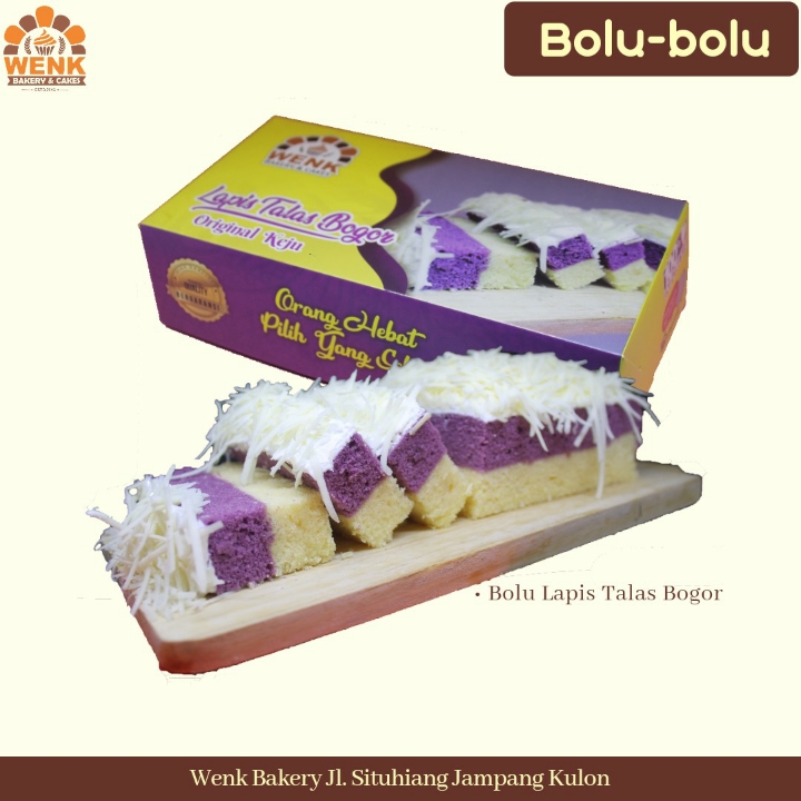 Bolu Lapis Talas Bogor