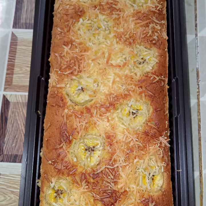 Bolu Pisang Ukuran Brownis