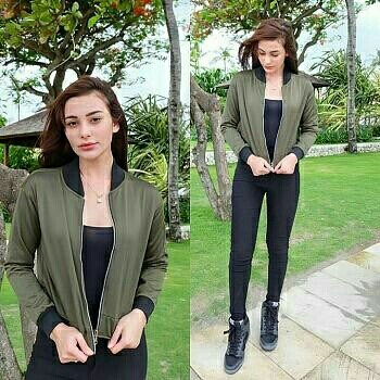 Bomber Crop - Army 