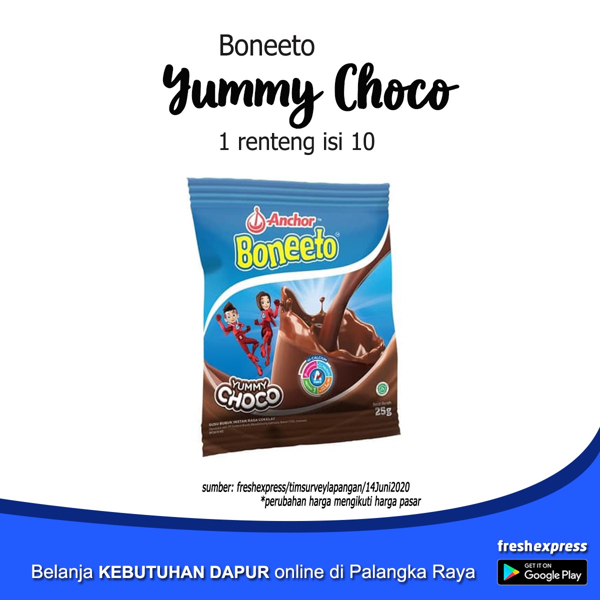 Boneeto Yummy Choco Isi 10