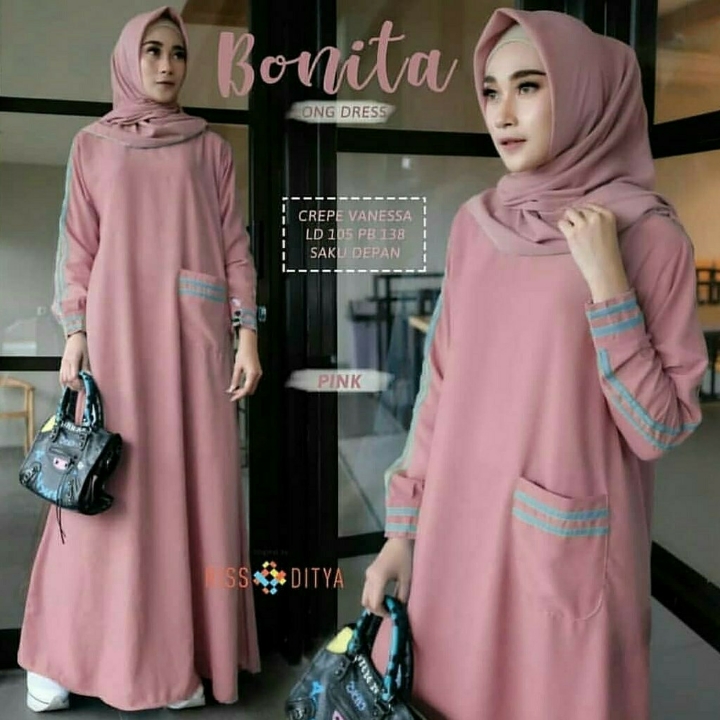 Bonita Long Dress TERMURAH 